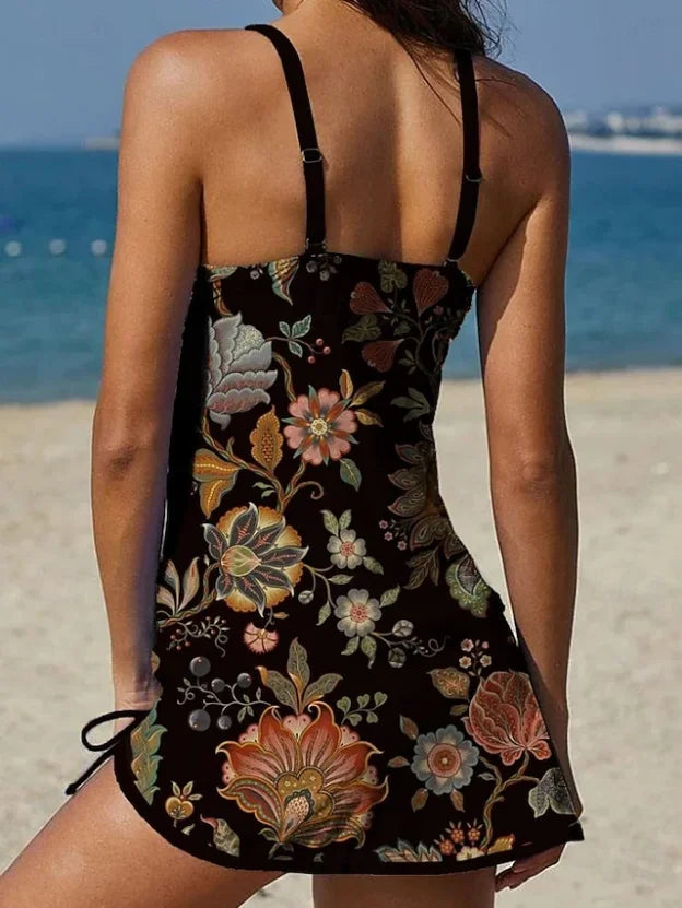 Tankini Fiesta Floral Flat