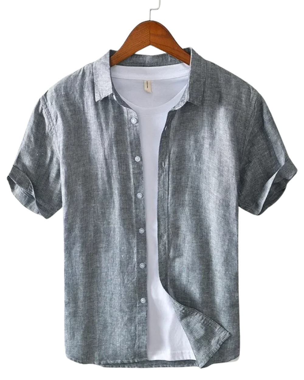 Adri¨¢n? - Sobrecamisa premium de manga corta con ajuste c¨®modo