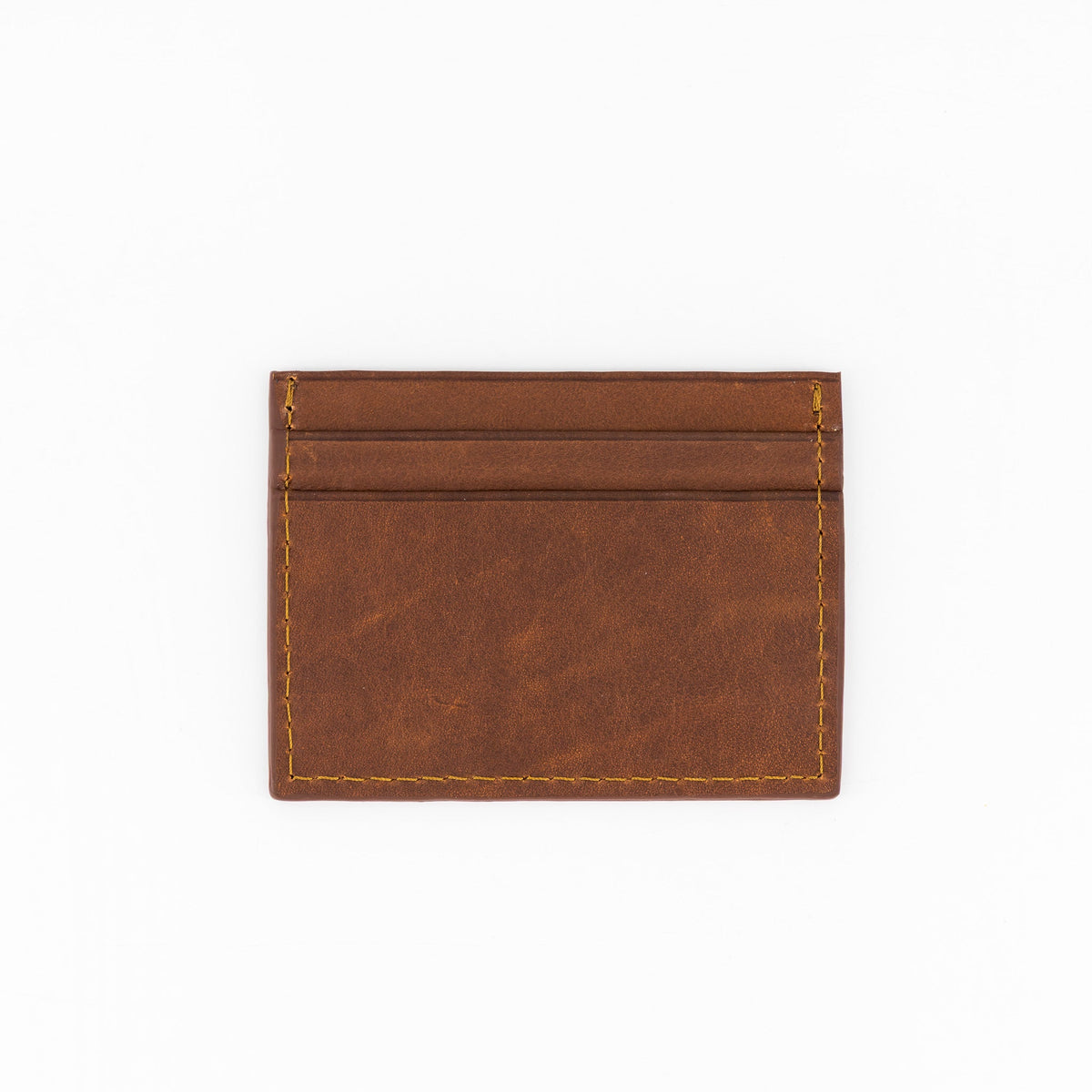 Springboks Leather Card Holder - Brown