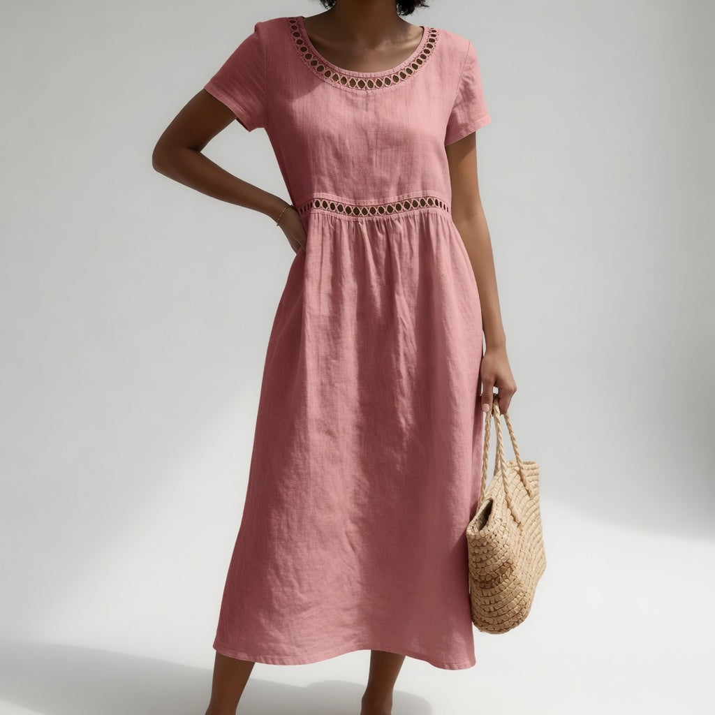 Elisa | Vestido bordado