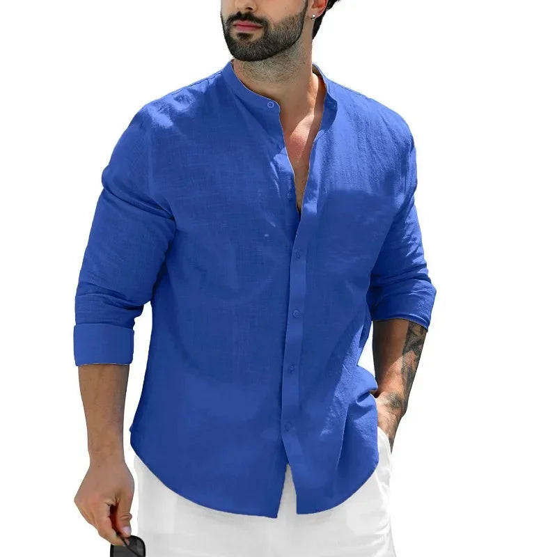 Nicol¨¢s? - Camisa c¨®moda para hombre con presencia moderna