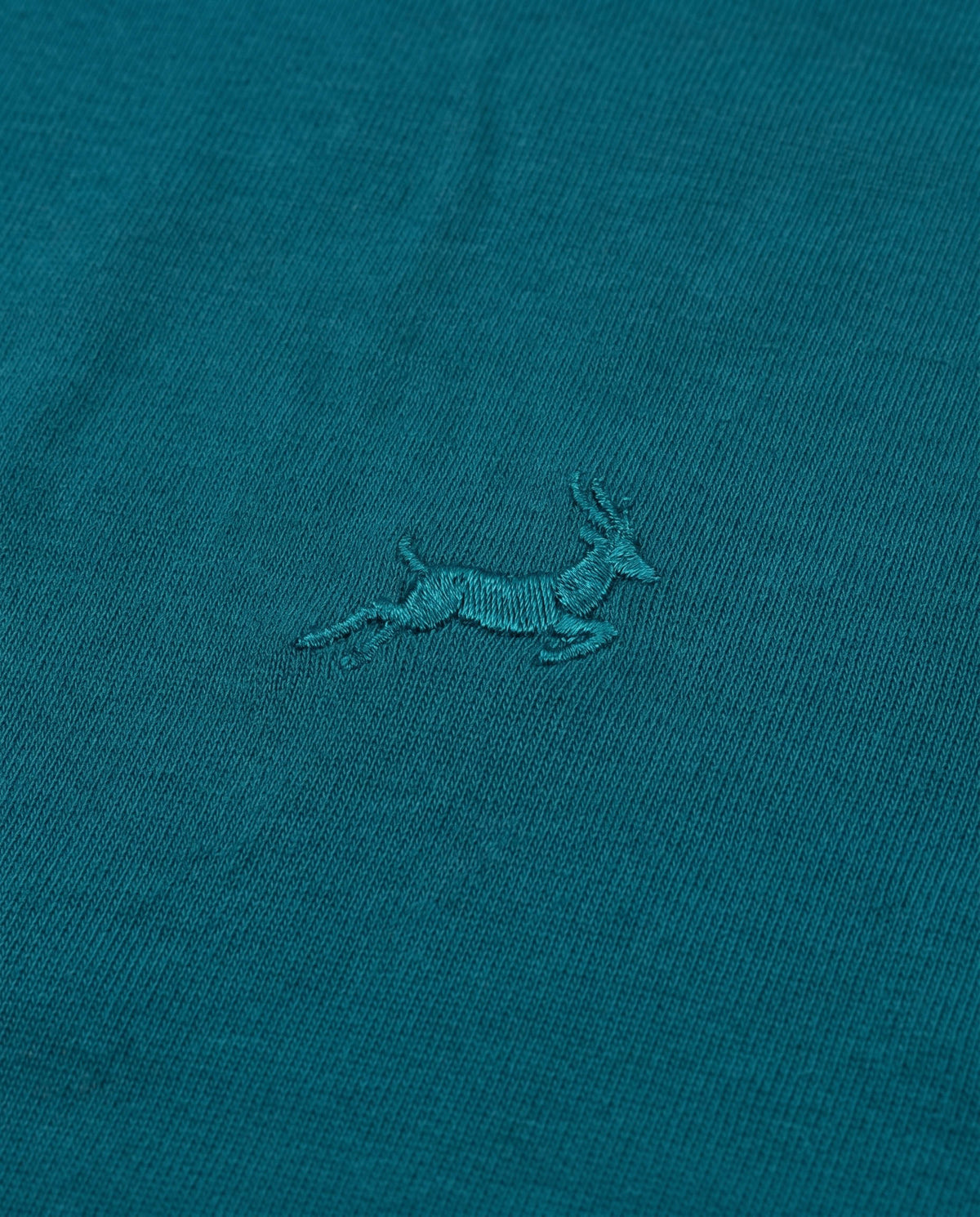 Springboks Tonal SML EMB Bok Crew Tee Teal