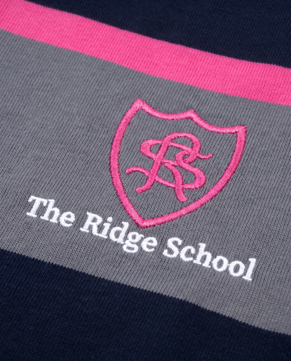 Schools The Ridge YD LS Rugby Jersey - Navy
