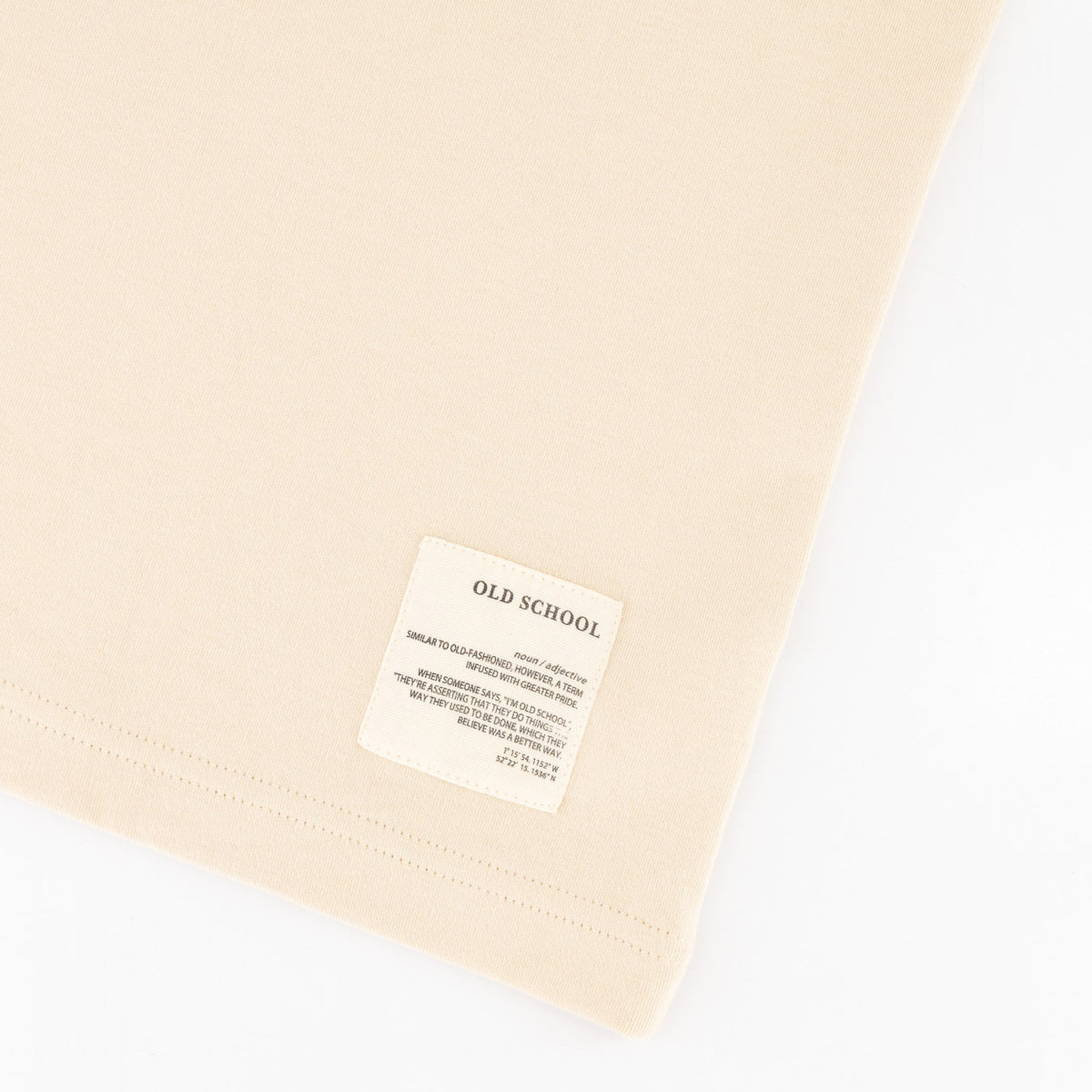 Doctor Khumalo Boxy Crew Tee-Ivory