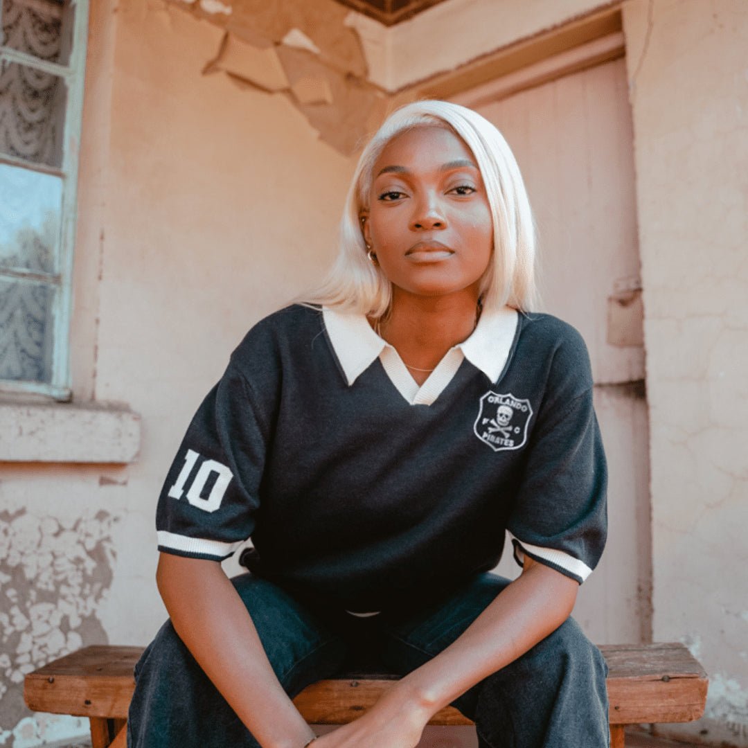 Orlando Pirates Knitted SS Jersey-Black
