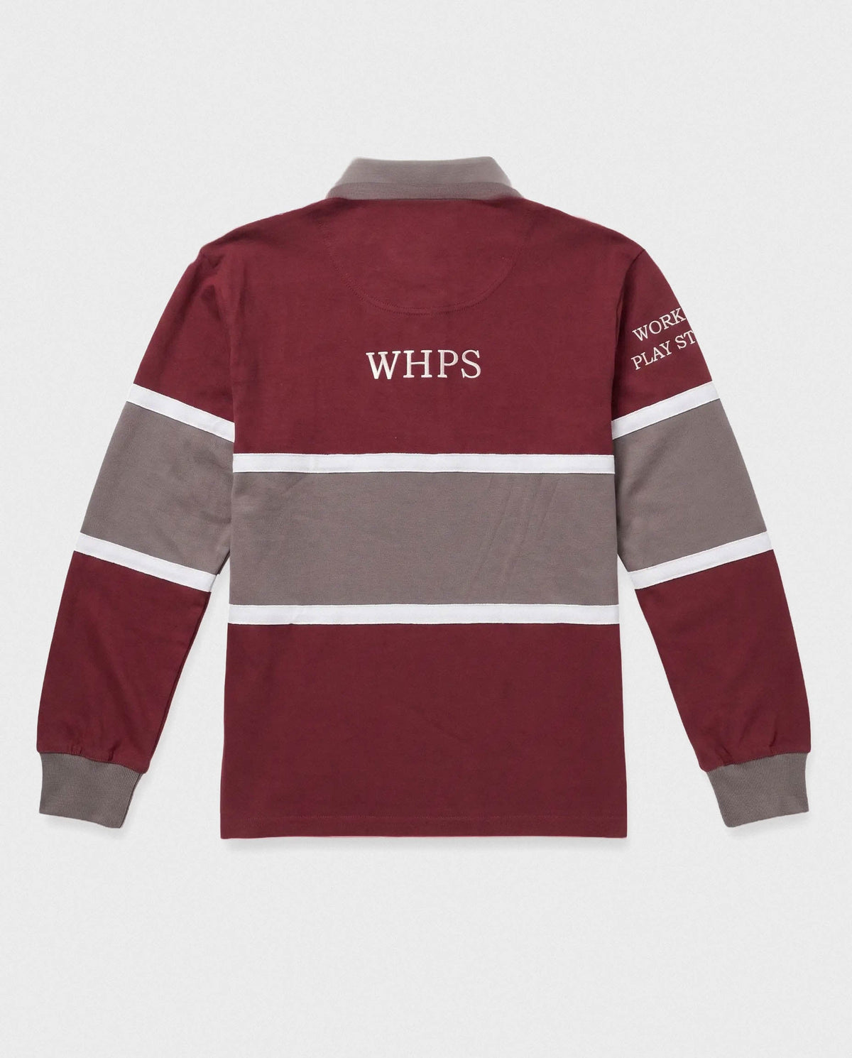 Schools Waterkloof House Long Sleeve Rugby Jersey Cut & Sew Maroon