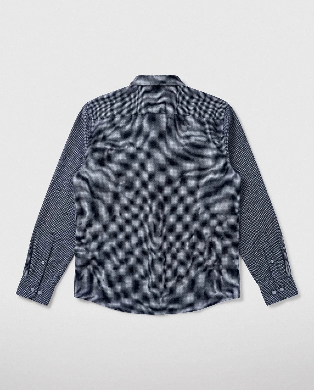 Springboks Jacquard LS Shirt Navy