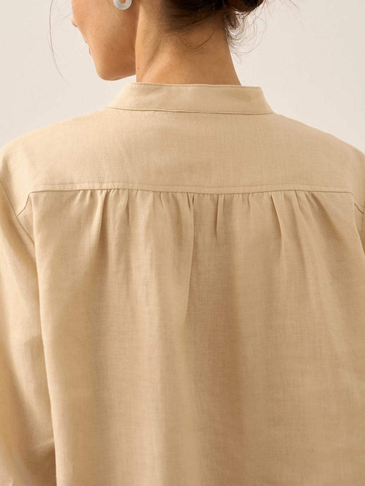 100% Linen Dress Shirt JOANNA