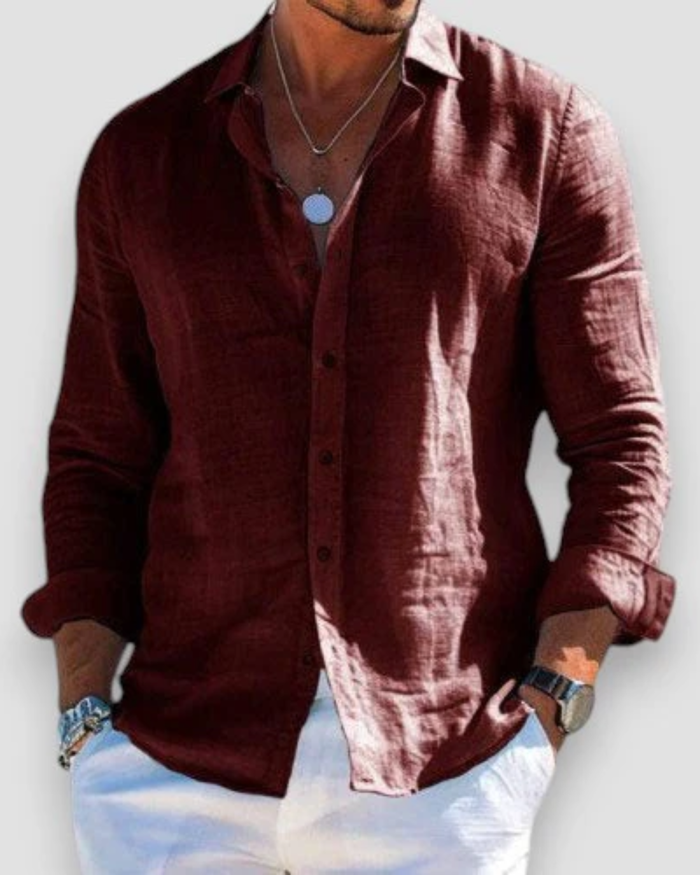 Iker? - Camisa con dise?o actual exclusivo
