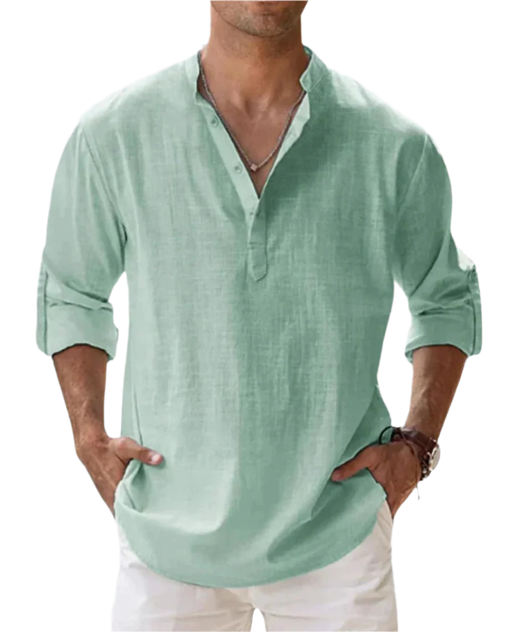 Lucas? - Camisa sofisticada y moderna