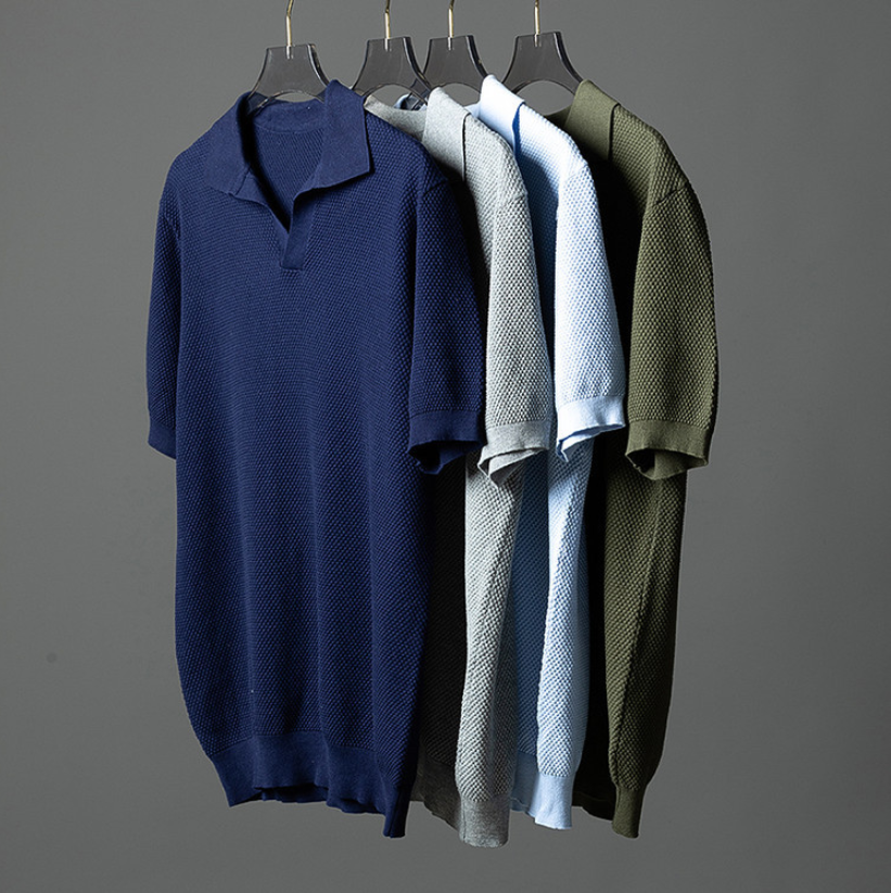Alejandro? - Elegante Polo de Punto de Algod¨®n