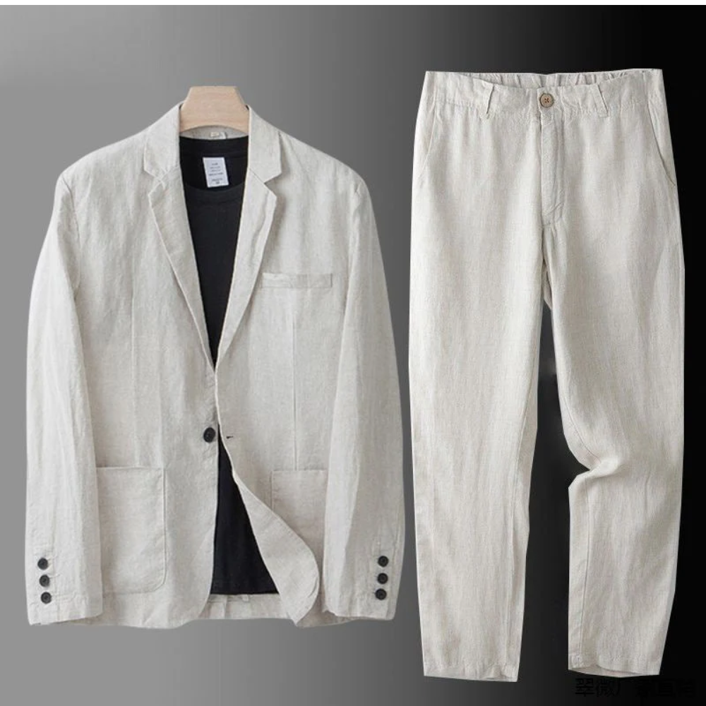 Massimo? - Conjunto Elegant Linen premium con estilo sofisticado