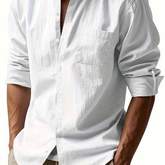 Damiano? - Camisa masculina elegante de manga larga y dise?o moderno