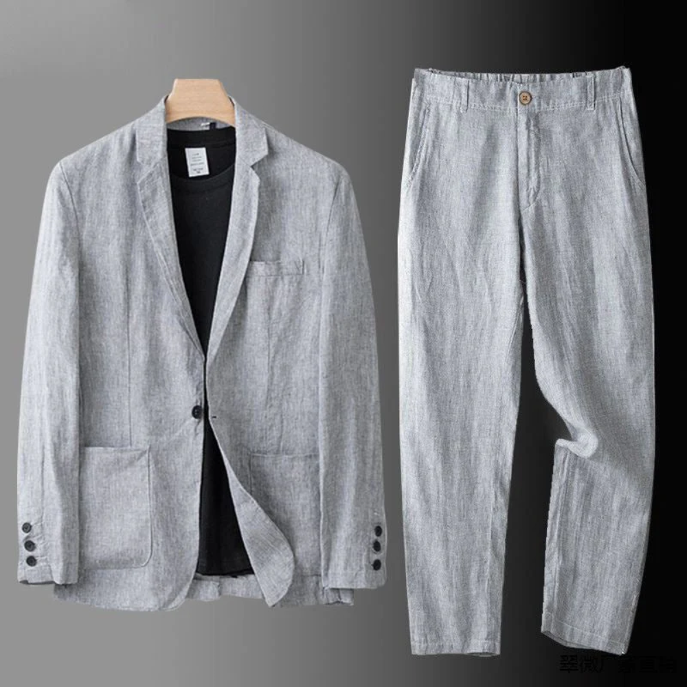 Massimo? - Conjunto Elegant Linen premium con estilo sofisticado