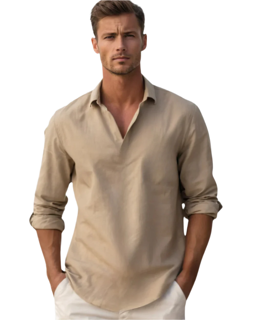 Lucas? - Camisa sofisticada y moderna