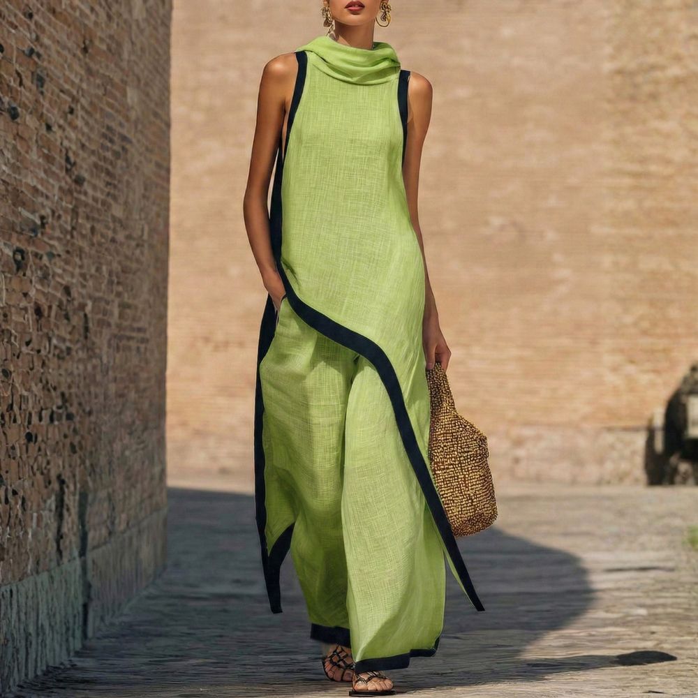 Conjunto Valeria? | Elegancia fluida en lino