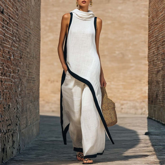 Conjunto Valeria? | Elegancia fluida en lino