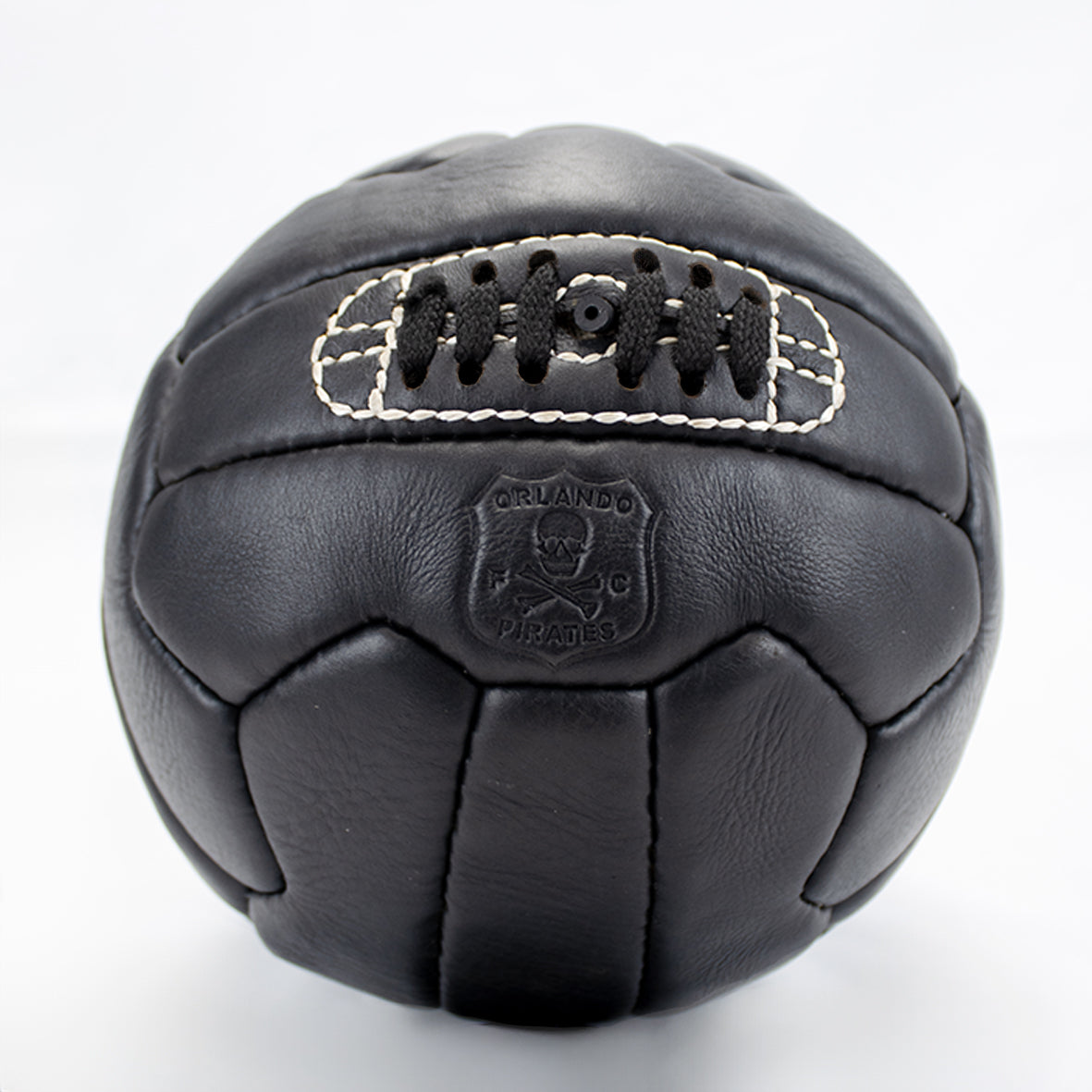 Orlando Pirates Leather Soccer Ball-Black
