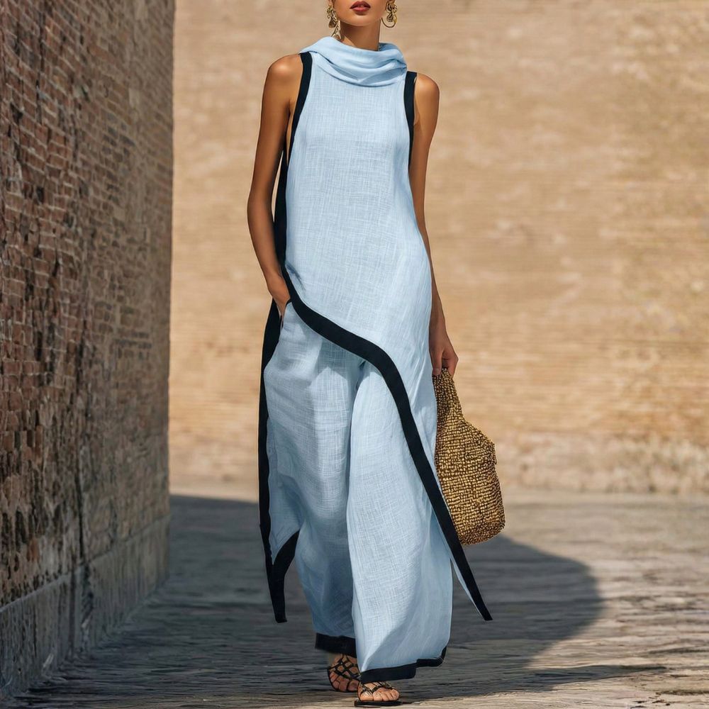 Conjunto Valeria? | Elegancia fluida en lino