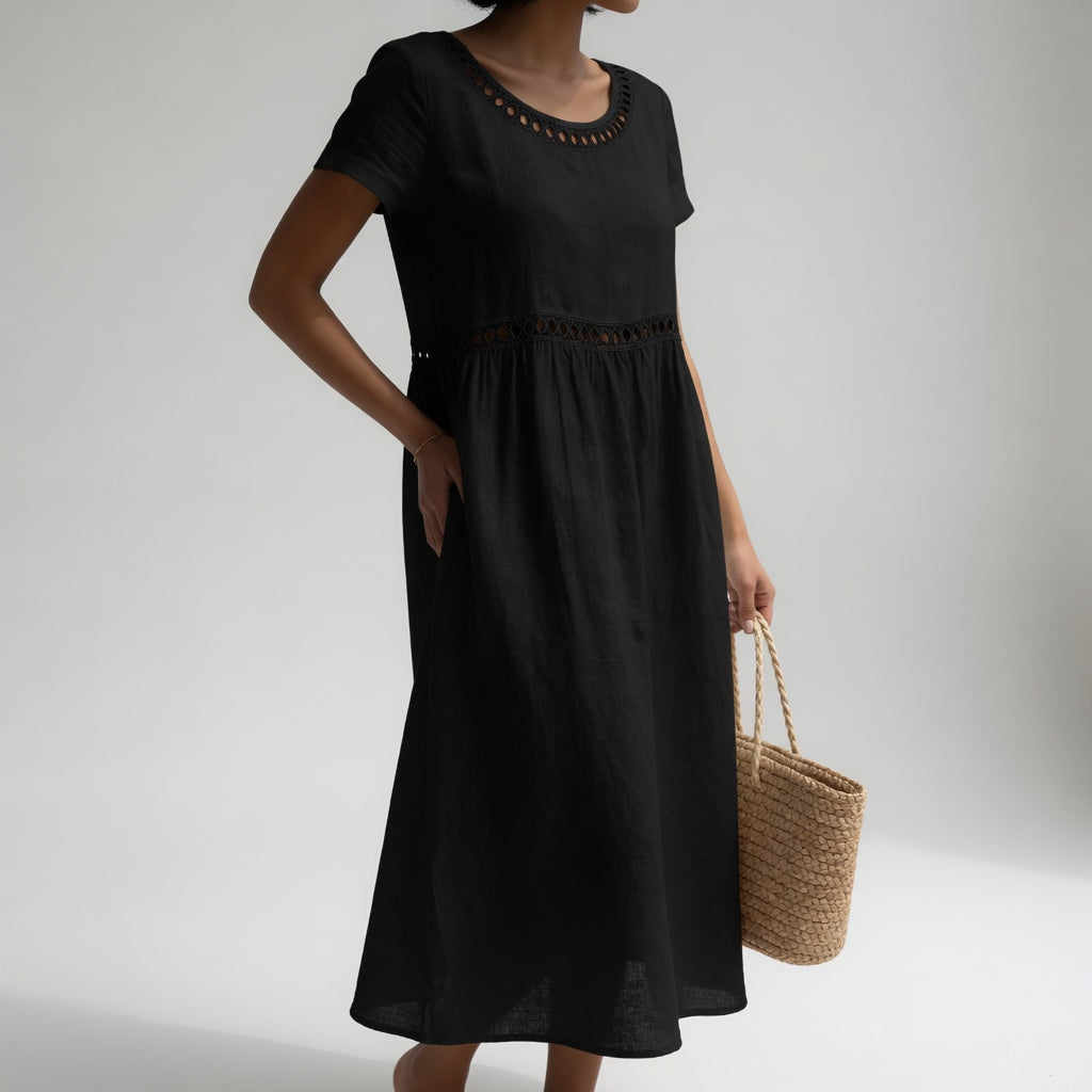 Elisa | Vestido bordado