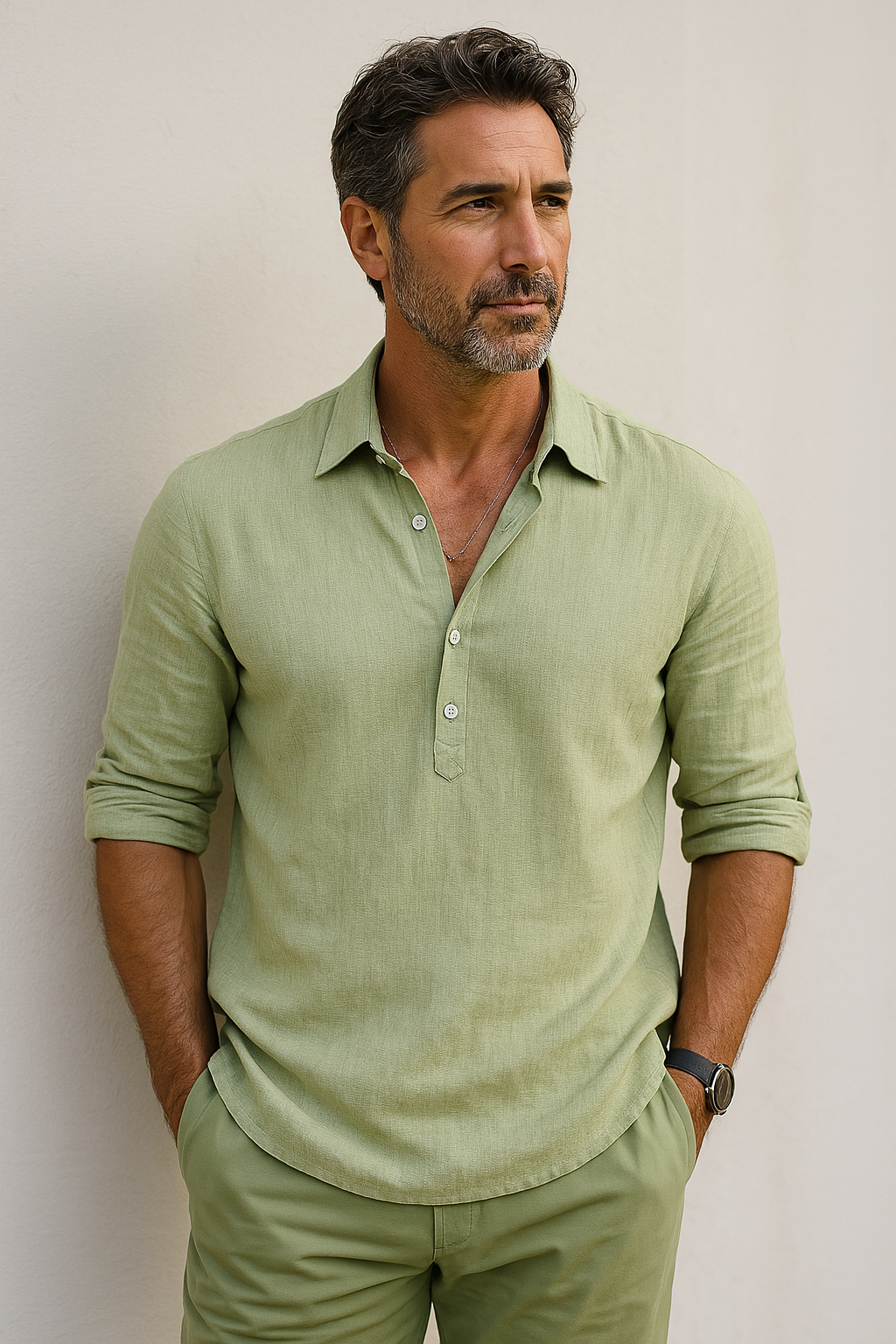 Rub¨¦n? - Camisa elegante con look relajado y moderno