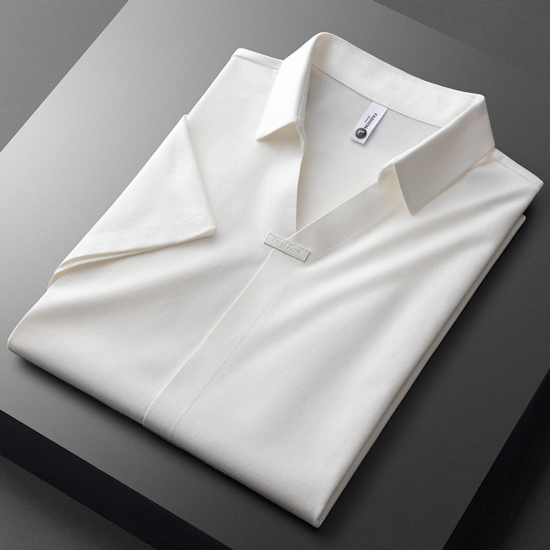Sergio? - Polo Elegante para Hombre Cl¨¢sico