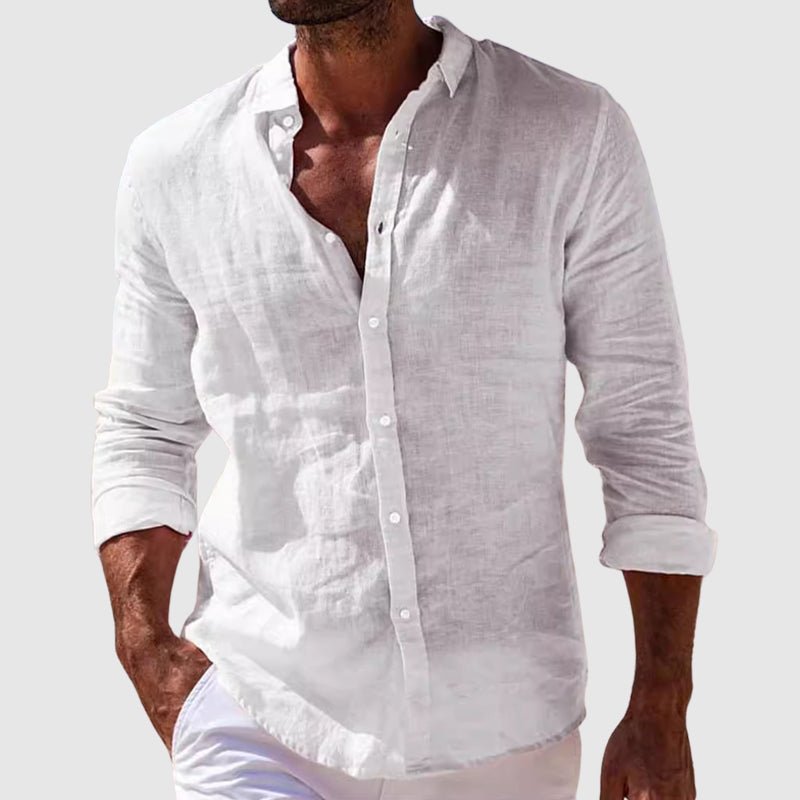 Javier? - Camisa celeste premium con estilo fresco y elegante