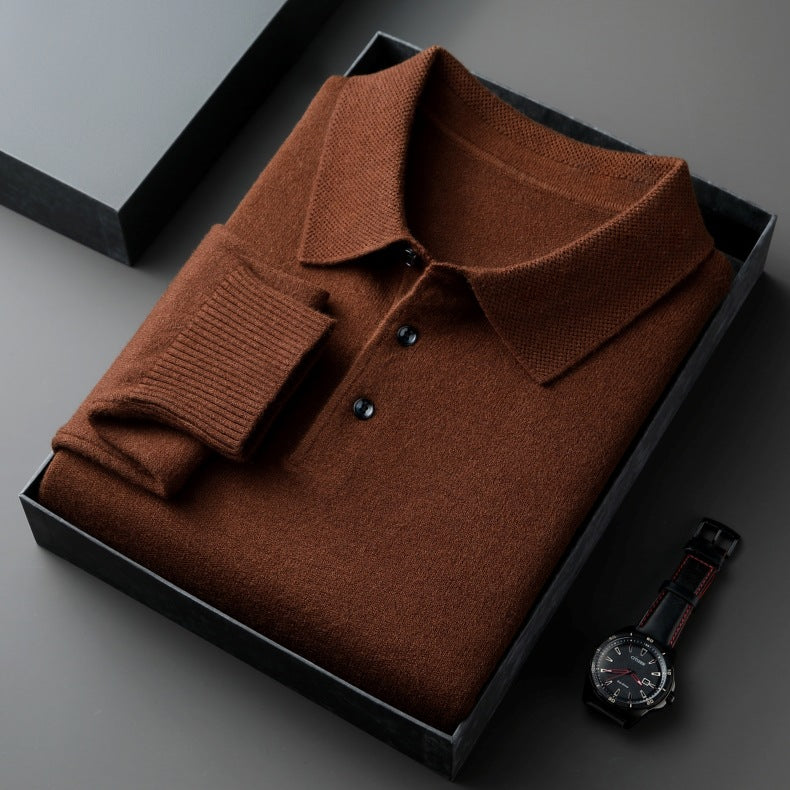 Luca? - Elegante Polo de Lana