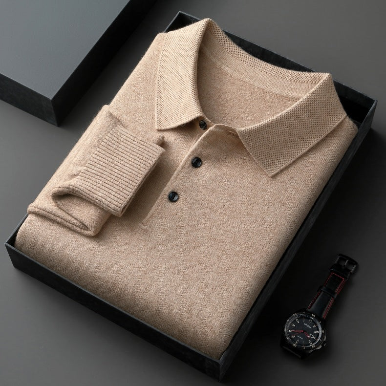 Luca? - Elegante Polo de Lana