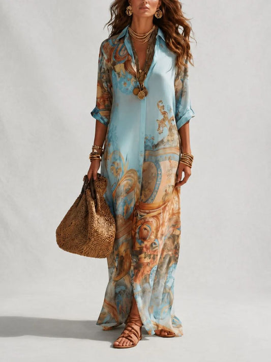 Mara | Vestido elegante de verano de corte fluido