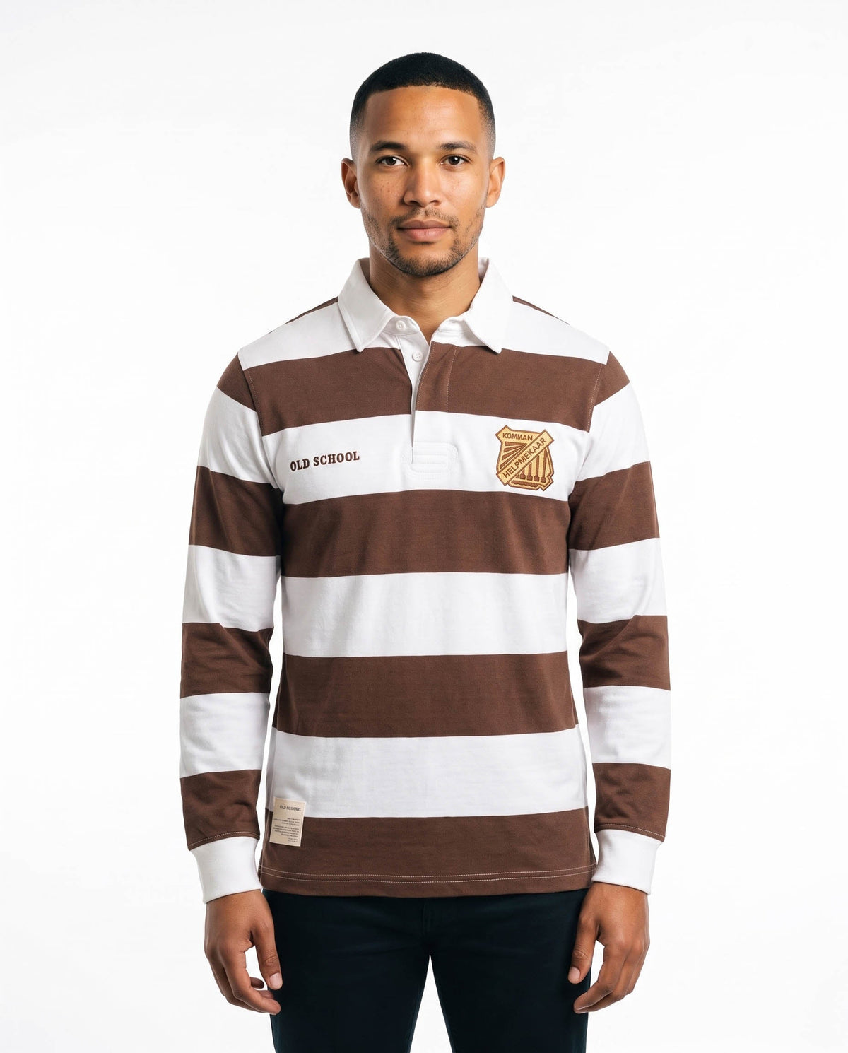 Schools Helpmekaar Kollege Long Sleeve Rugby Jersey Yarn Dye Mixed