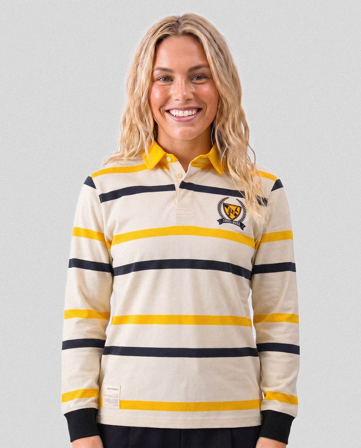 Schools Hoërskool Standerton  Long Sleeve Rugby Jersey Yarn Dye Mixed