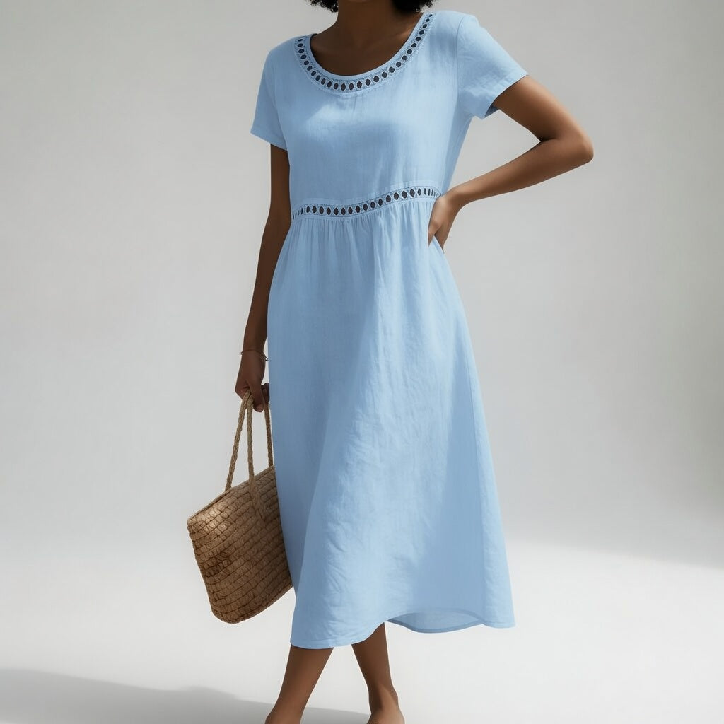 Elisa | Vestido bordado