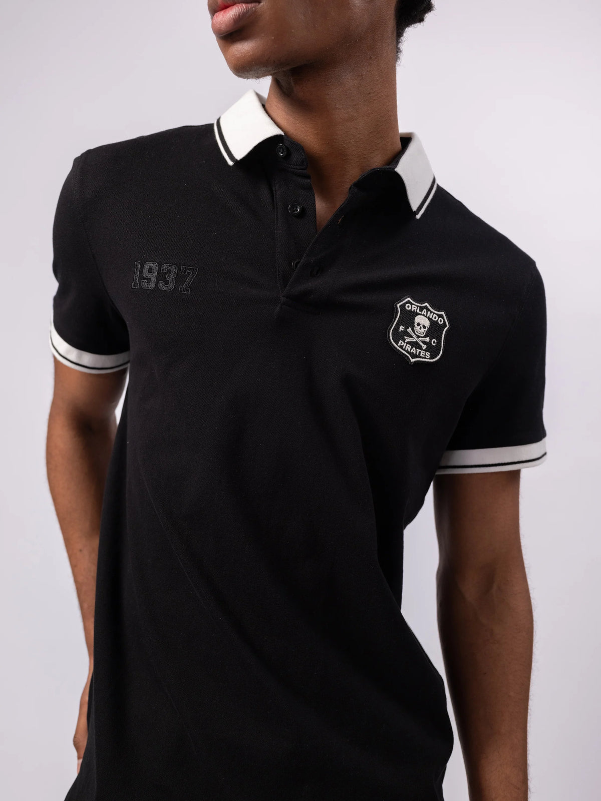 Orlando Pirates 1937 Styled Up SS Polo Black