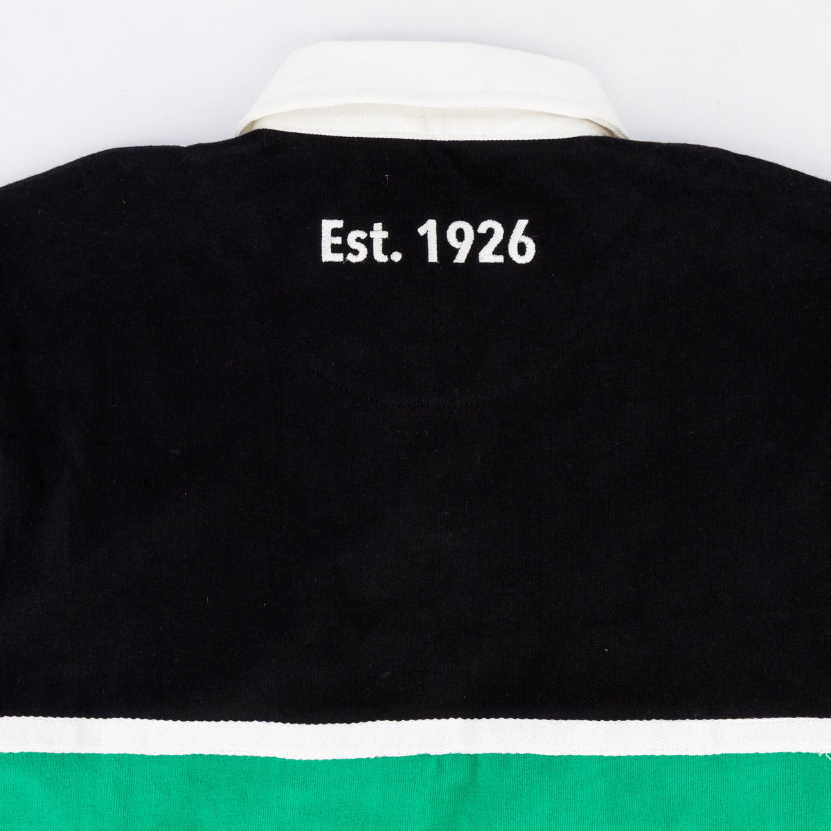Pearson High School Tops LS Rugby Jersey Cut & Sew Em Black