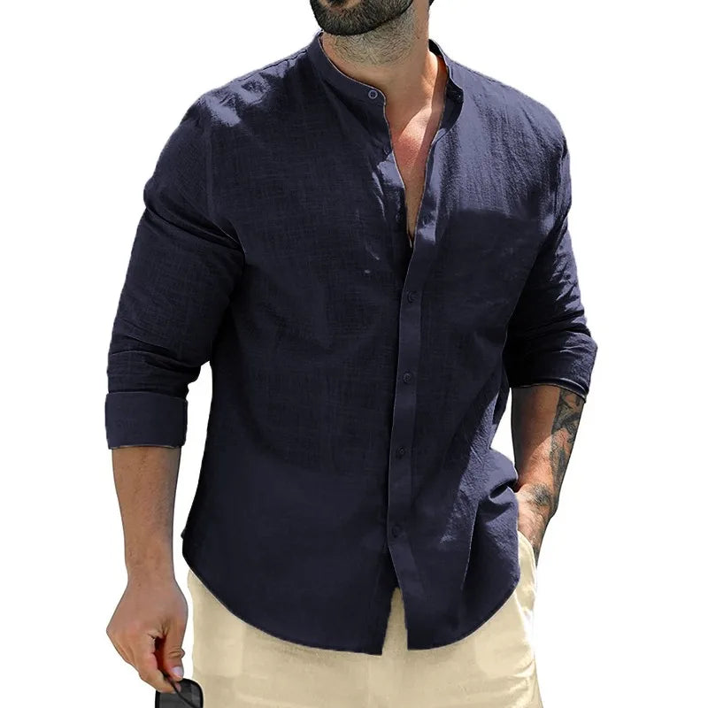 Fabi¨¢n? - Camisa ligera premium con ca¨ªda perfecta