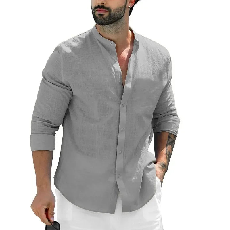 Nicol¨¢s? - Camisa c¨®moda para hombre con presencia moderna