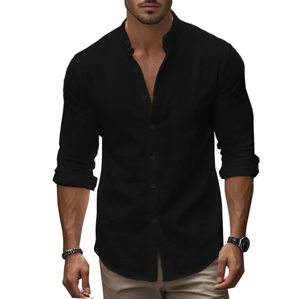 Gerardo? - Camisa celeste con dise?o limpio y exclusivo