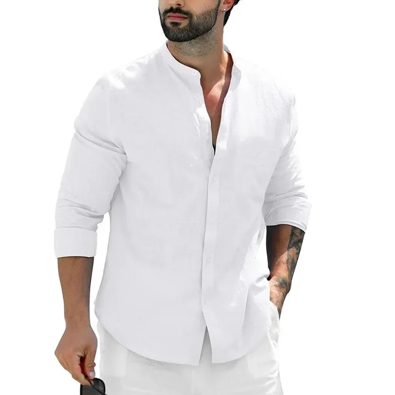 Nicol¨¢s? - Camisa c¨®moda para hombre con presencia moderna