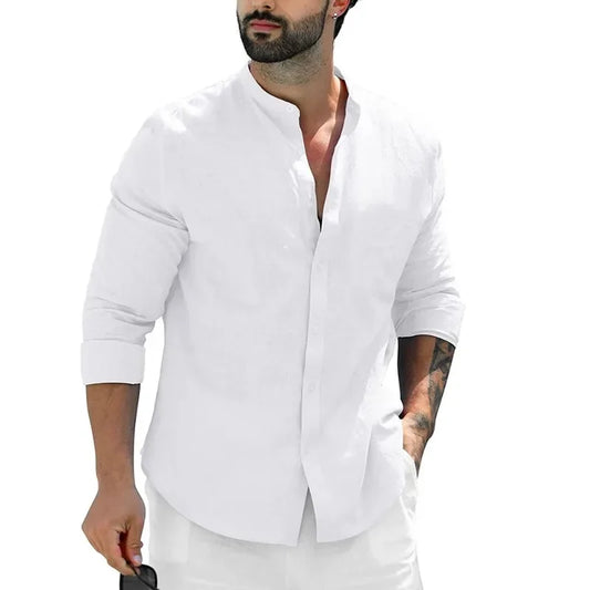 Nicol¨¢s? - Camisa c¨®moda para hombre con presencia moderna