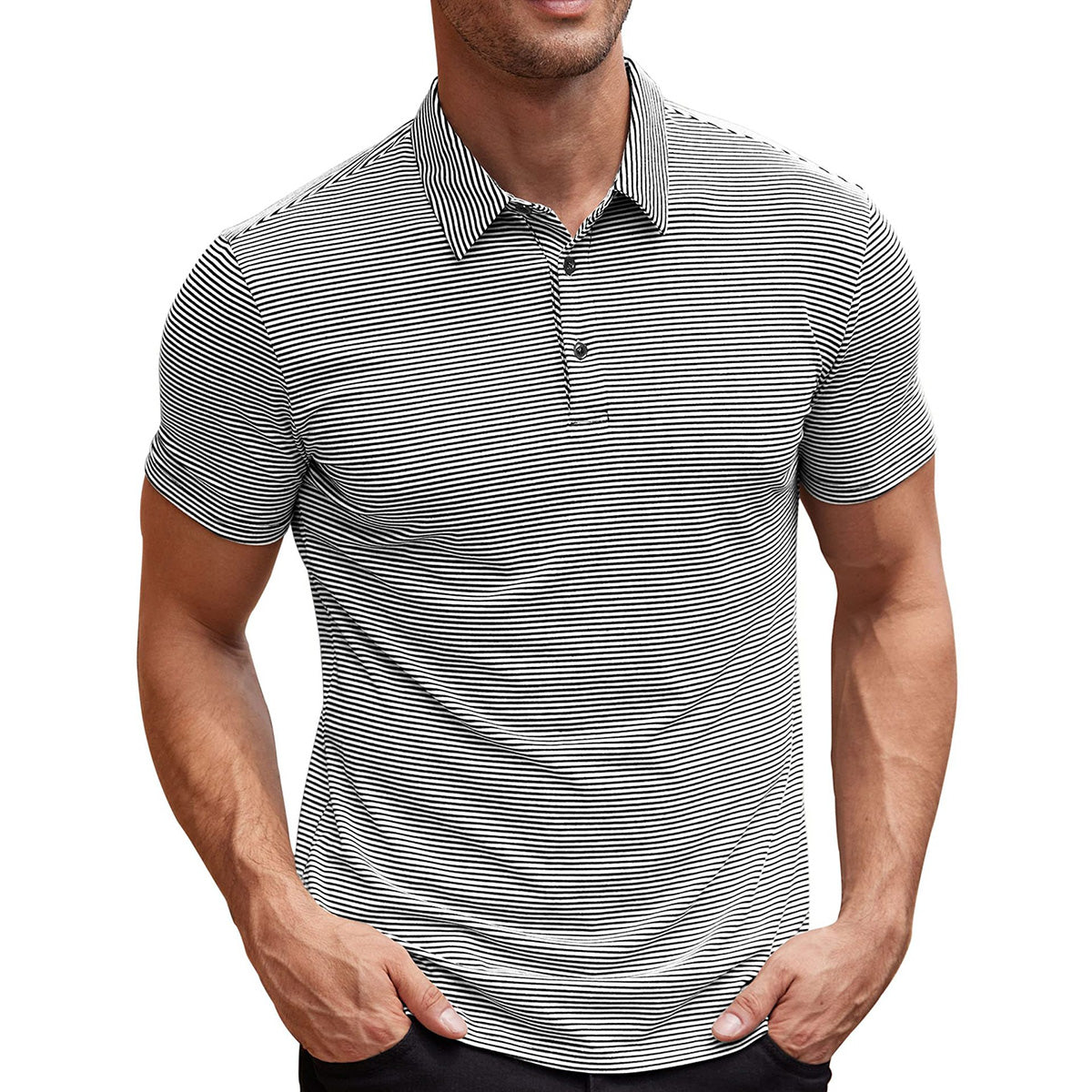 Vicente? - Polo de Rayas Refinado