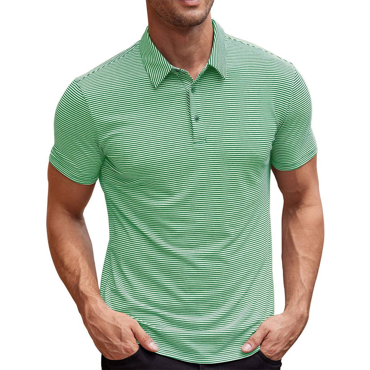 Vicente? - Polo de Rayas Refinado