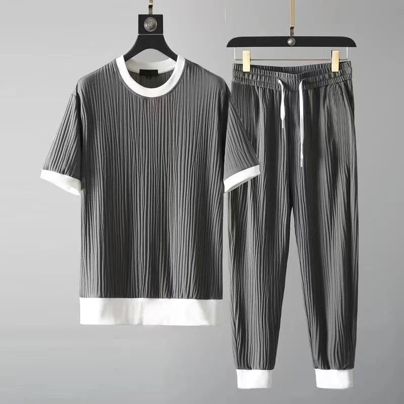 Javier? - Conjunto masculino con corte impecable
