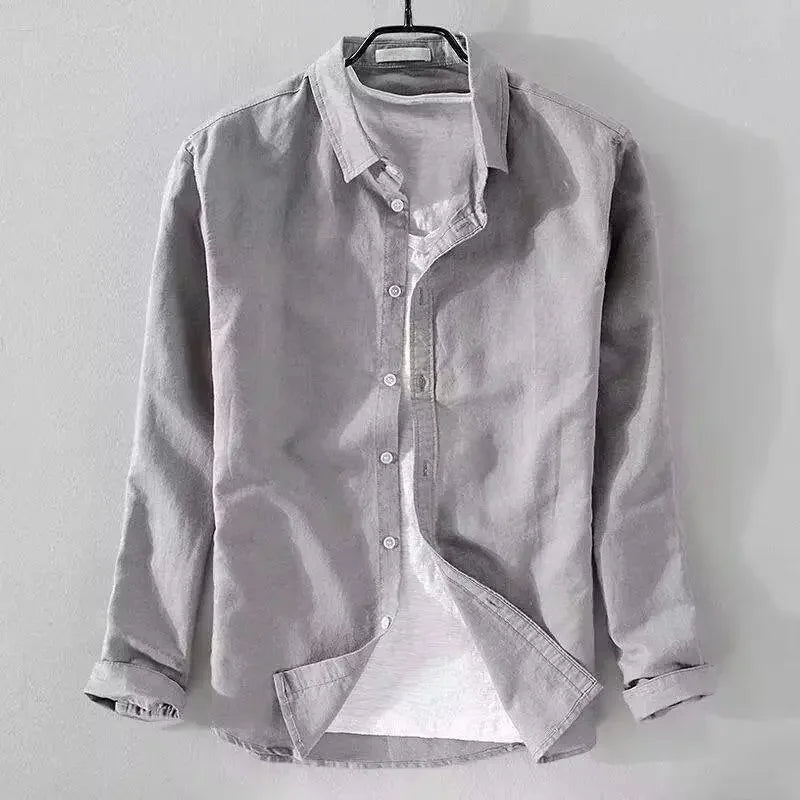 Sergio? - Camisa azul marino premium con estilo elegante y moderno