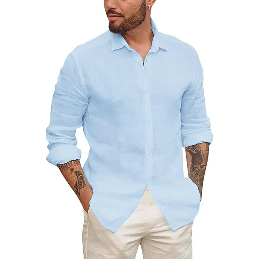 Marcos? - Camisa ligera premium con ca¨ªda perfecta
