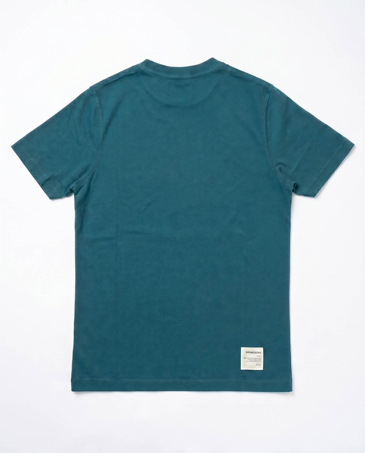 Springboks Tonal SML EMB Bok Crew Tee Teal