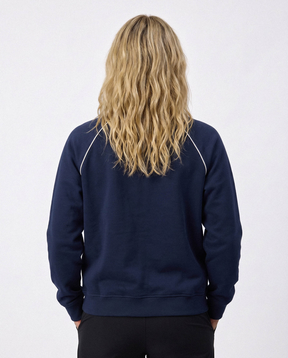 Spurs Colour block V-neck Sweater Navy