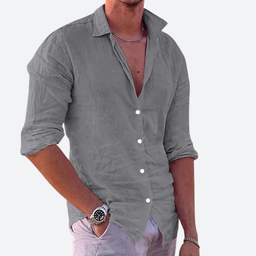 Ezequiel? - Camisa c¨®moda para hombre con presencia moderna