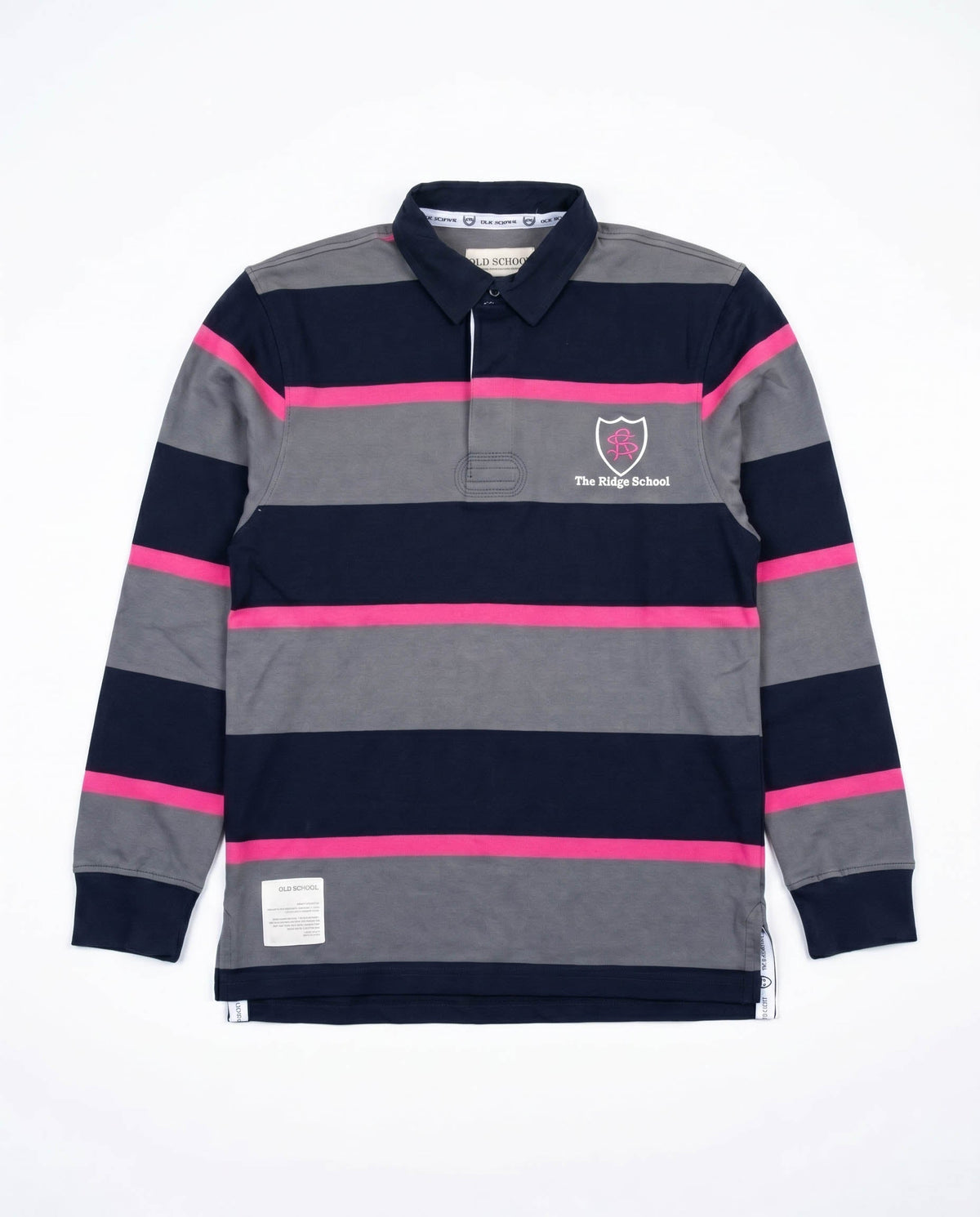 Schools The Ridge YD LS Rugby Jersey - Navy