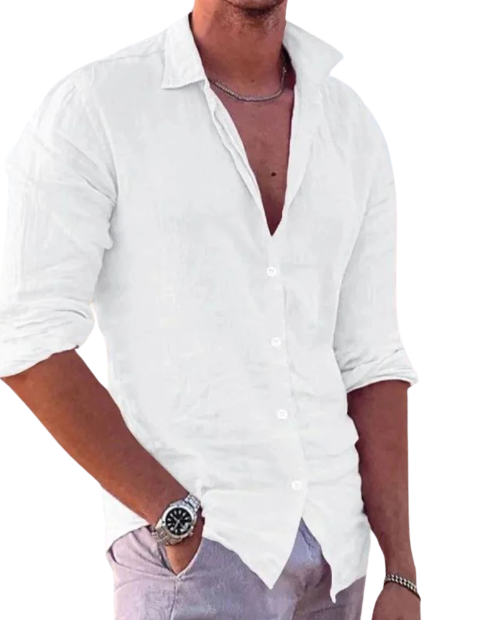 Ezequiel? - Camisa c¨®moda para hombre con presencia moderna